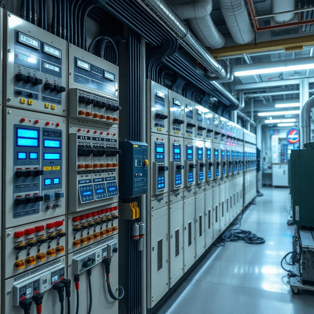 Battery storage system integrated into a modern home